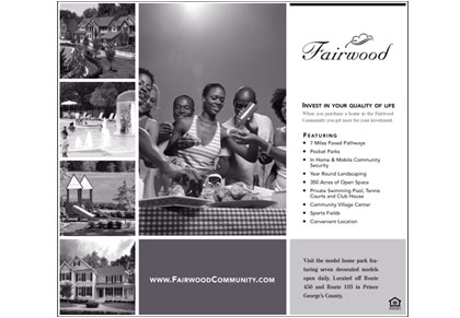Fairwood Community print ad view 1
