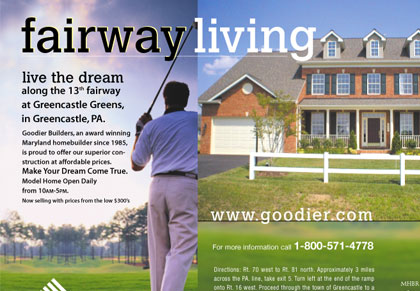 Goodier Builders print ad view 1