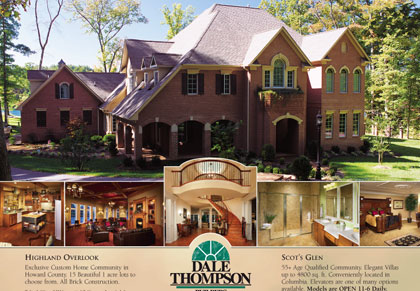 Dale Thompson Builders print ad view 1
