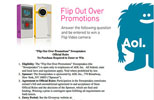 AOL Promotions Flipout Giveaway view 3