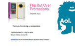 AOL Promotions Flipout Giveaway view 4
