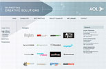 AOL Creative Solutions Website view 4