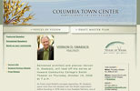 Columbia Town Center Public Realtions Website website view 3