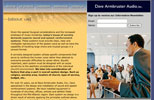 Dave Armbruster Audio Website view 3